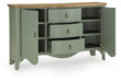 Actonville - Accent Cabinet - Antique Green Signature Design by Ashley®