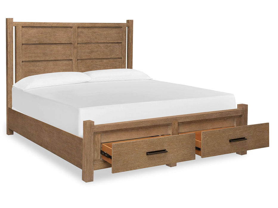 Plum Creek - Panel Storage Bed Magnussen Furniture