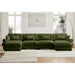 Super Comfort Oversized Modular Sectional Sofa With Movable Ottoman Home Essentials
