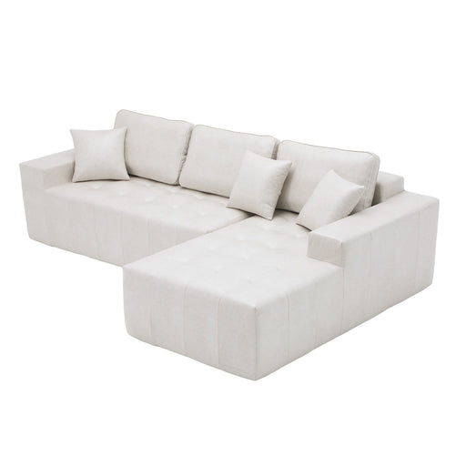 L - Shaped Corner Chaise Sofa Bed Home Essentials