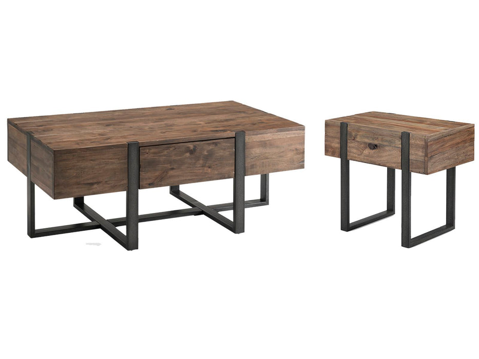 Prescott - Condo Rectangular Cocktail Table Set Magnussen Furniture