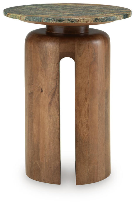 Caplow - Accent Table - Brown / Green Signature Design by Ashley®