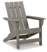 Visola - Adirondack Chair - Gray Signature Design by Ashley®