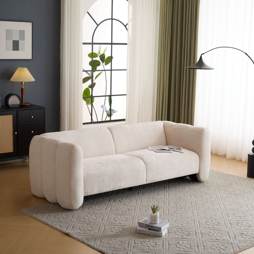 Tonson - 3 Seater Sofa, Wave Design Noble House