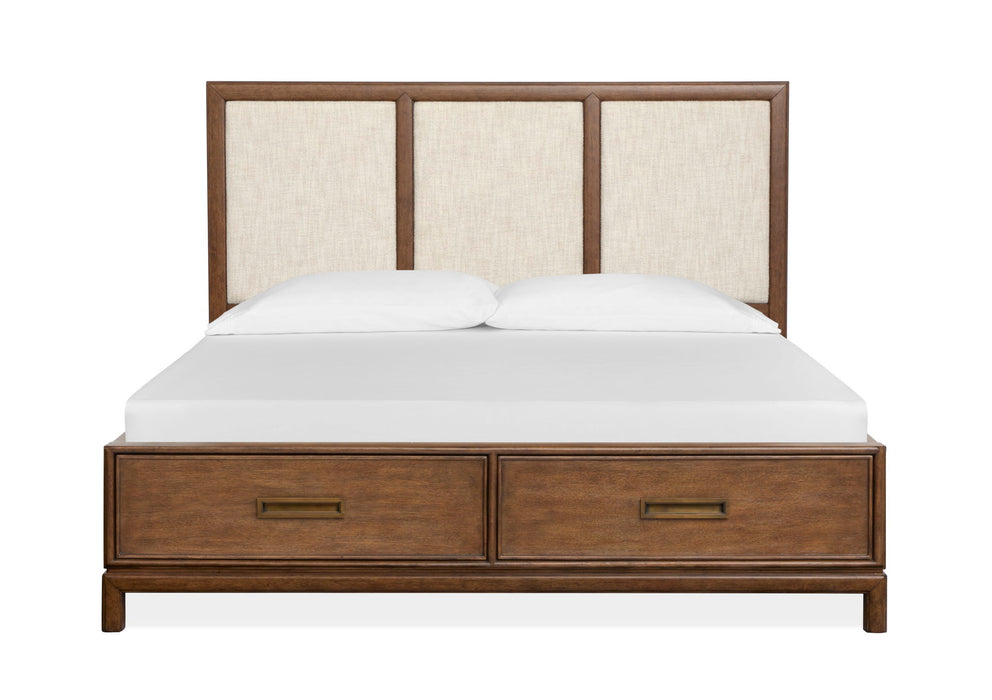 Ridgefield - Upholstered Panel Storage Bedroom Set Magnussen Furniture