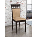 Upholstered Side Chairs (Set of 2) - Beige Furniture Max
