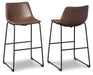 Centiar - Upholstered Barstool (Set of 2) Signature Design by Ashley®