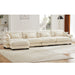 Super Comfort Oversized Modular Sectional Sofa With Movable Ottoman Home Essentials