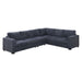 L-Shaped Sectional Set For Living Room Home Essentials