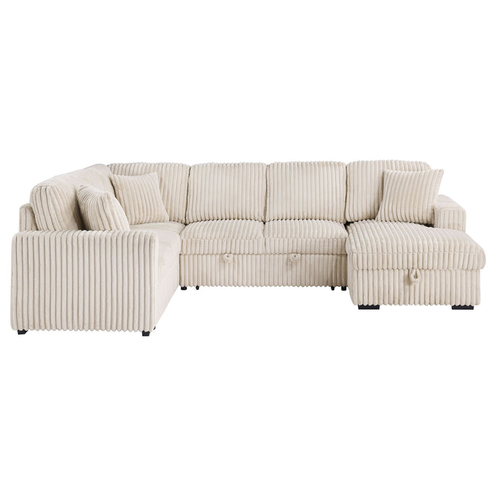 Thurston - Storage Sectional Sofa With Pop Up Bed