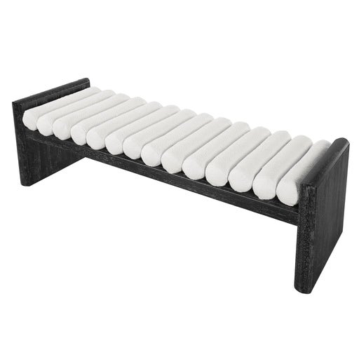 Modern Upholstered Bench Noble House