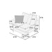 Modular Seating With Pillows Home Essentials