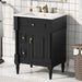 Freestanding Bathroom Vanity With Sink, Adjustable Shelf & Flip Drawer Hearth and Haven