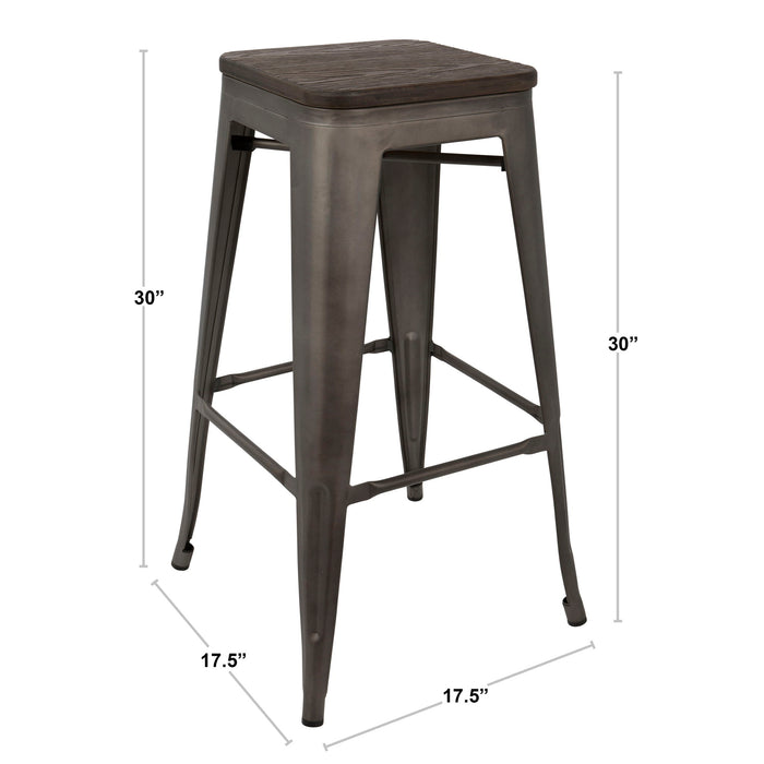 Oregon - Contemporary Barstool (Set of 2) Lumi Source