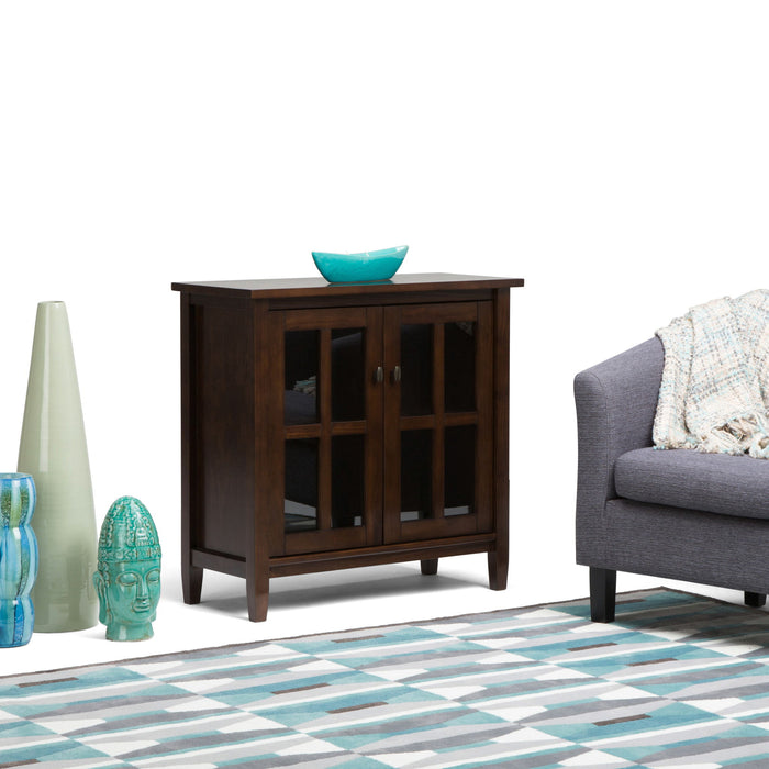 Warm Shaker - Handcrafted Low Storage Cabinet Simpli-Home