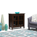Warm Shaker - Handcrafted Low Storage Cabinet Simpli-Home