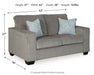 Altari - Stationary Loveseat Signature Design by Ashley®
