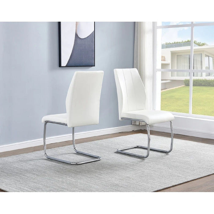 Dining Chair, Soft Upholstered (Set of 2) - White Home Essentials