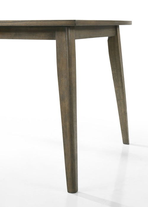 Bistro - Dining Table With Off Fabric Dining Chairs Lilola Home