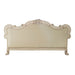 Dresden - Sofa With 4 Pillows - Synthetic Leather & Bone White ACME