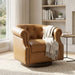360° Swivel Accent Chair With Curved Back Noble House