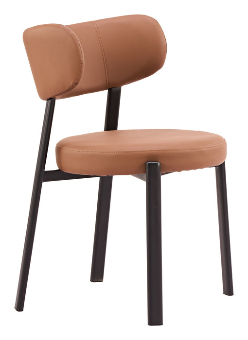 Prairie - Dining Chair (Set of 2) - Brown Zuo Modern