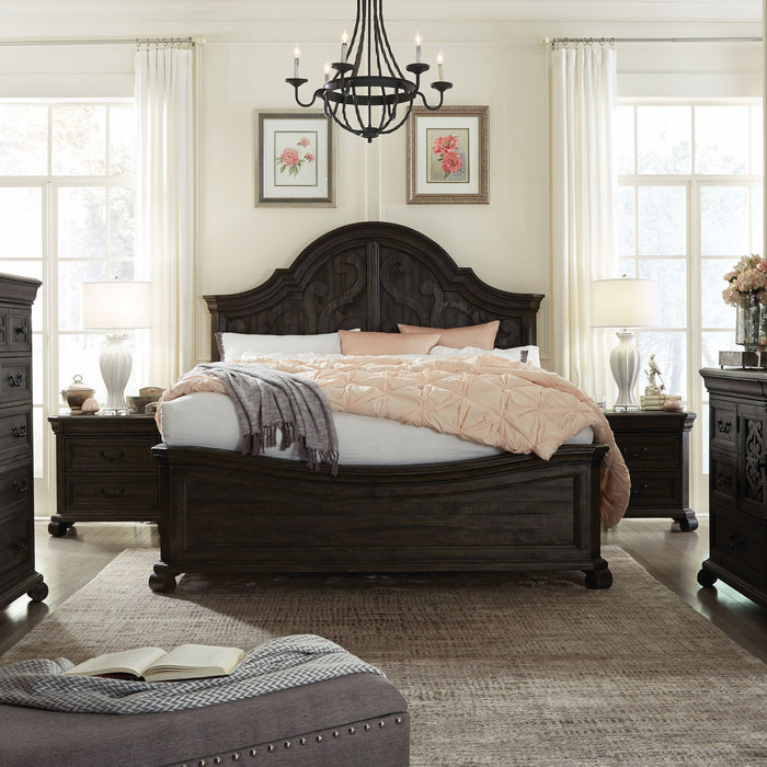 Bellamy - Complete Shaped Panel Bed Magnussen Furniture
