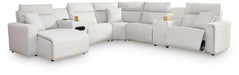 Modmax II - Reclining Sectional - Stone Signature Design by Ashley®