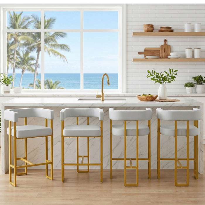 Modern Counter Height Bar Stools With U - Shaped Home Essentials