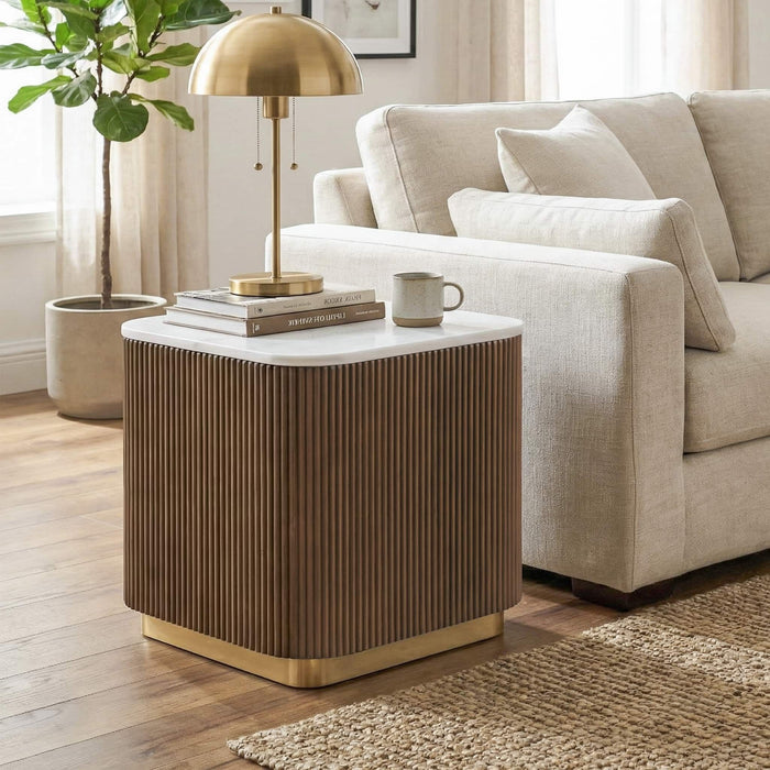 Contemporary Square Table Home Essentials
