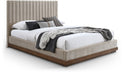 Emmet - Bed - Dark Brown Base Meridian Furniture