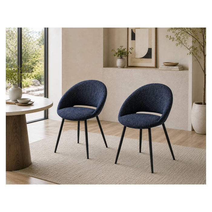 Klaus - Side Chair (Set of 2) - Black Acme