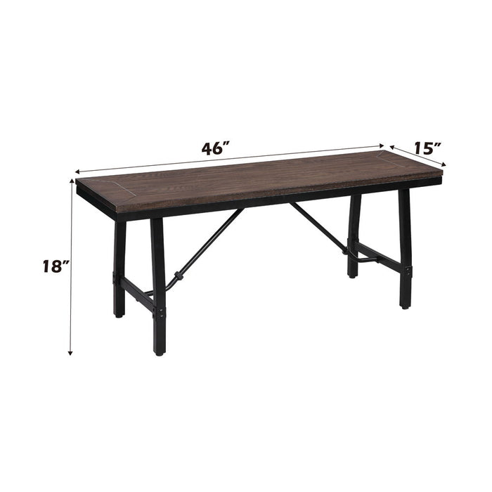 Mariatu - Bench - Oak & Black ACME