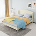 Upholstered Bed, Tufted Headboard, Comfortable Sleep Home Essentials