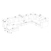 Upholstered Modular Sectional & Custom Configuration Home Essentials