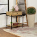 1 Drawer Accent Table With Bottom Shelf - Brown Furniture Max