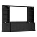 Arched Entertainment Center Wall Unit With 6 Drawers, Large TV Stand With Bookshelves Hearth and Haven
