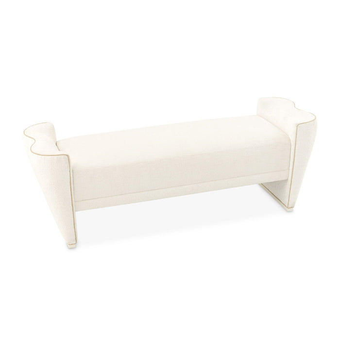 La Terrazza - Bed Bench - Creamy Pearl