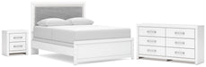 Maeling - Upholstered Panel Bedroom Set Signature Design by Ashley®