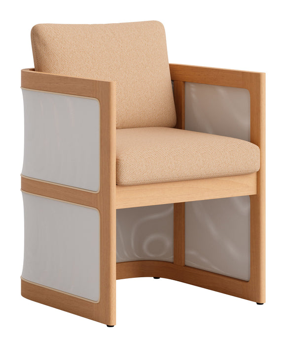 Nue - Dining Chair - Brown Zuo Modern