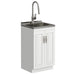 Darwin - Deluxe Laundry Cabinet With Pull-Out Faucet And Stainless Steel Sink Simpli-Home