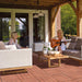 Plastic Interlocking Deck Tiles, Waterproof All Weather Use Daily Nest