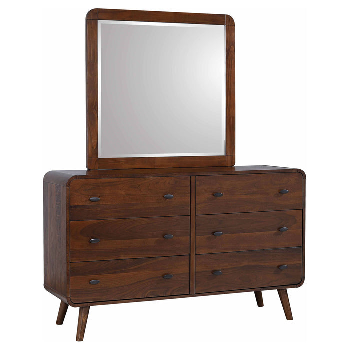 Winston - 6 Drawer Dresser With Mirror Furniture Max