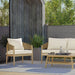 Bayshore - Outdoor Conversation Chair (Set of 2) - Natural Simpli-Home