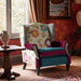 Anya - Wingback Accent Arm Chair - Blue Jennifer Taylor Home