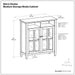 Warm Shaker - Handcrafted Medium Storage Media Cabinet Simpli-Home