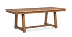 Woodward - Trestle Extendable Dining Table - Dark Clove Magnussen Furniture