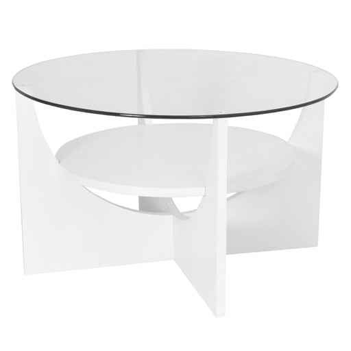 U - Shaped Contemporary Coffee Table Lumi Source