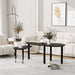 Rotatable Cocktail Table With Solid Legs, 360 Degree Rotating Home Essentials