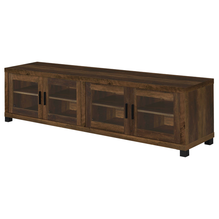 Heron - 4 Door TV Stand With Adjustable Shelving Furniture Max